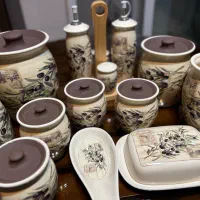بانکه و جای ادویه ۱۲ پارچه پالرمو