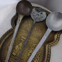 کفگیر ملاقه مسی