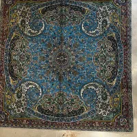 ترمه رومیزی فیروزه ای
