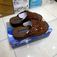 دمپایی دیسکاوری چرم طبیعی|کیف، کفش، کمربند|بندر گناوه, |دیوار