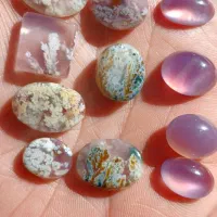 مدال نقره دست‌ساز و  سنگ شجر بهاری طبیعی|جواهرات|تبریز, |دیوار