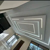 اجرای کناف صفرتاصد نقاشی ونورپردازی باتخفیف ویژه|خدمات پیشه و مهارت|کرمانشاه, |دیوار