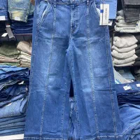 انواع شلوارهای لی و کتان جنس خارجی بارکد دار