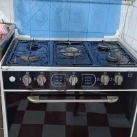 اجاق گاز طرح فر پنج شعله