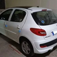 پژو۲۰۷اتوماتیک سقف شیشه ای ارتقایافته باSBRمدل ۴۰۴