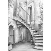 آموزش نقاشی، سیاه قلم