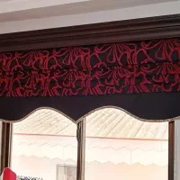 دو عدد پرده رومن|پرده، رانر، رومیزی|بندر انزلی, کوی واحدی|دیوار