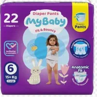 پوشک شورتی مای بیبی سایز 6