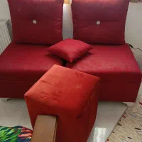 کنسول با میز مخمل