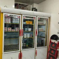 یخچال ایستاده6درب ویخچال فریزر بستنی