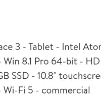 Microsoft Surface 3|رایانه همراه|تهران, حشمتیه|دیوار