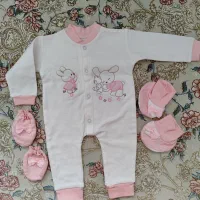 تعدادی لباس آکبند دخترانه نوزادی سایز صفر و یک|کفش و لباس بچه|اصفهان, شهرک کاوه|دیوار