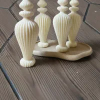 شمع دکوراتیو و مدل گل