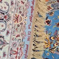 دو تخته‌فرش12متری1200شانه‌دستبافت‌گونه|فرش|ایلام, |دیوار