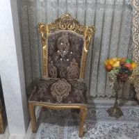 مبلمان ۹ نفره چوب راش فوق العاده سالم