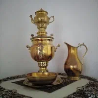 سماور ذغالی تمیز