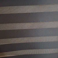 دوعدد پرده زبرا مشکی طوسی ۶ ماه استفاده شده|پرده، رانر، رومیزی|کرج, آق تپه|دیوار