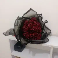 دسته گل روبانی بزرگ