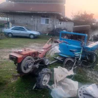 موتور کشاورزی ۴/۵ به همراه تیلر و ادوات|ماشین‌آلات صنعتی|سیاهکل, |دیوار