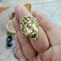 انگشتر قدیمی عطیقه خیلی قدیمی شمایل جن مثل طلا|بدلیجات|آبادان, |دیوار