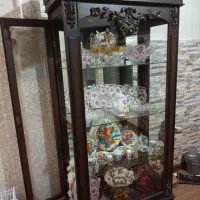 بوفه چوبی منب کاری شده