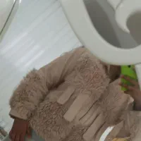 کت چرم خزدار