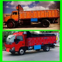 باربری خاور ایسوزو تریلی ۱۰چرخ نیسان تک سراسری