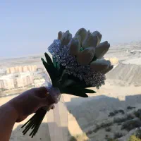 دسته گل عروس لیندا