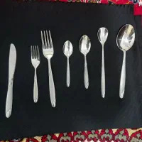 سرویس قاشق چنگال ۱۲ نفره|ظروف سرو و پذیرایی|خرم‌آباد, |دیوار