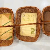 سبد حصیری سبد چوبی ۳ تایی|صنایع دستی و سایر لوازم تزئینی|تهران, شمس‌آباد|دیوار