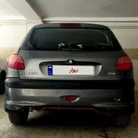 پژو206 مدل 87 کم کارکرد