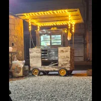 گاری کبابی با تمام تجهیزات