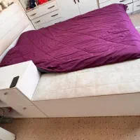 تخت خواب دونفره دارای باکس وکشو