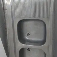سینک دو لگن رو کار