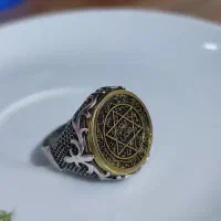 انگشتر نقره مُهرسلیمان فروش فوری