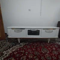 دکورتلویزیون سفیدوطلایی|میز تلویزیون|دهگلان, |دیوار