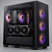 کیس گیمینگ رایزنی با گرافیک rx 6800xt