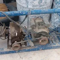 بالابر ساختمانی به همراه داربست بالابر
