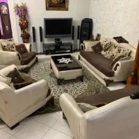 سرویس مبلمان و ناهارخوری نیمه استیل|مبلمان خانگی و میز عسلی|تهران, صادقیه|دیوار