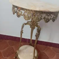 میز تلفن برنز