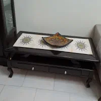 میز جلومبلی مستطیل شکل سالم