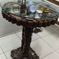 میز چوبی خوشگل مناسب کافه