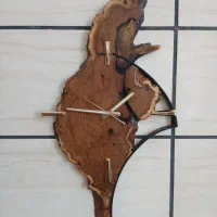 ساعت دیواری چوبی(نو)