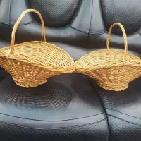 دو عدد سبد حصیری