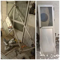 درب و پنجره آلومینیوم آلمونیوم سنگین وزن جنس قدیمی