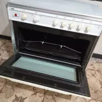 اجاق گاز فردار سفید رنگ سینجر تمیرز ۲ موتوره|اجاق گاز و لوازم برقی پخت‌وپز|مهاباد (آذربایجان غربی), |دیوار