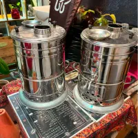 یک عدد سماور ذغالی