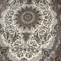 فرش۶متری طرح گلسار کرم