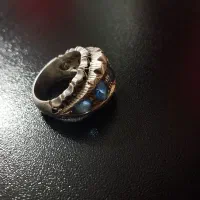 انگشتر ۵ جواهر یاقوت