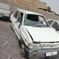 پراید تصادفی مدل ۹۵در اسداباد